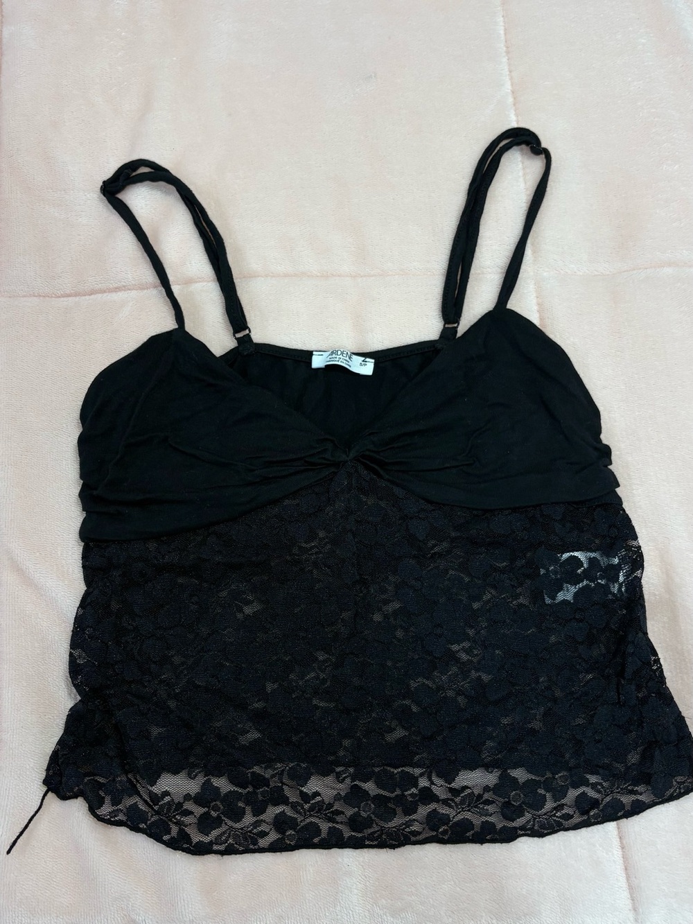 Ardene Black Lace Cami